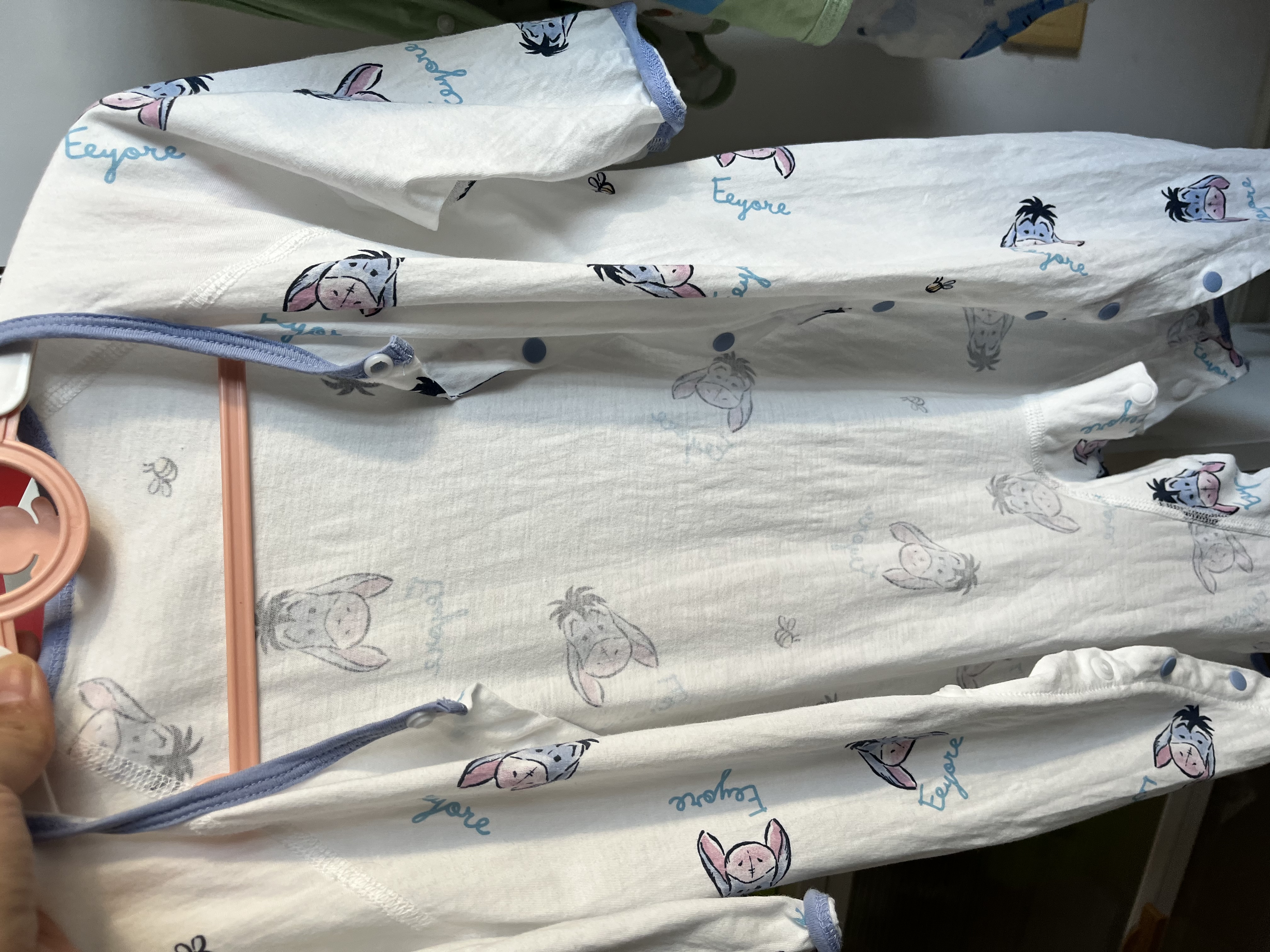 迪士尼婴儿衣服新生儿夏季薄款连体衣纯棉爬爬服满月宝宝百天包屁睡衣 实拍图