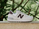 NEW BALANCE NB574官方休闲鞋女鞋复古舒适夏季透气网面礼物轻便百搭运动鞋 米白色 WL574RCF 37 (脚长23.5cm)尺码详询客服 实拍图