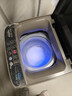 奥克斯（AUX）波轮洗衣机全自动 大容量洗衣机家用宿舍租房神器 【国补】 金色6KG洗脱容量/智能风干【蓝光抑菌】 波轮 实拍图