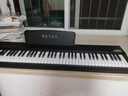 贝琪（Betsy）B351电钢琴88键重锤成人儿童电子钢琴家用练习初学者专业考级钢琴 B351-重力度88键木纹黑 实拍图