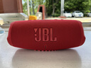 JBL CHARGE5 冲击波五代 便携蓝牙音箱+低音炮 户外防水音响 增强版赛道扬声器 女生礼物 红色 实拍图