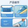 妙馨思鞋套无纺布家用一次性防尘透气室内加大厚防滑鞋套儿童微机课防水 实拍图