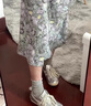 猫人5双蕾丝袜子芭蕾风女灰色【配玛丽珍鞋】中筒袜春夏季薄款堆堆袜 实拍图