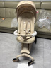 丸丫T6-2遛娃神器高景观婴儿推车可坐可躺轻便折叠换向香槟金PRO 实拍图