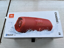 JBL CHARGE5 冲击波五代 便携蓝牙音箱+低音炮 户外防水音响 增强版赛道扬声器 女生礼物 红色 实拍图