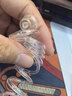 睿奇入耳式防辐射真空耳机弹簧伸缩透明耳机特工单耳耳机空气导管耳机适配苹果1516华为手机TYPE-C接口 【单耳】TYPE-C数字芯片（透明款） 实拍图