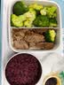 小熊（Bear）电热饭盒 加热饭盒 保温饭盒 1.0L免注水便捷式低音恒温不粘内胆分隔饭盒DFH-D10Q1 实拍图