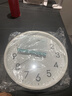 康巴丝（Compas）挂钟客厅 静音钟表客厅石英钟表挂墙时钟 C2866 白色 30.5cm直径 实拍图