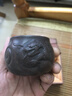指间陶艺 宜兴紫砂品茗杯原矿纯手工茶盏功夫茶杯小单杯主人杯鱼化龙斗笠杯个人杯心经杯陶瓷茶具口杯茶碗 黑朱泥鱼化龙品茗杯  无把 实拍图