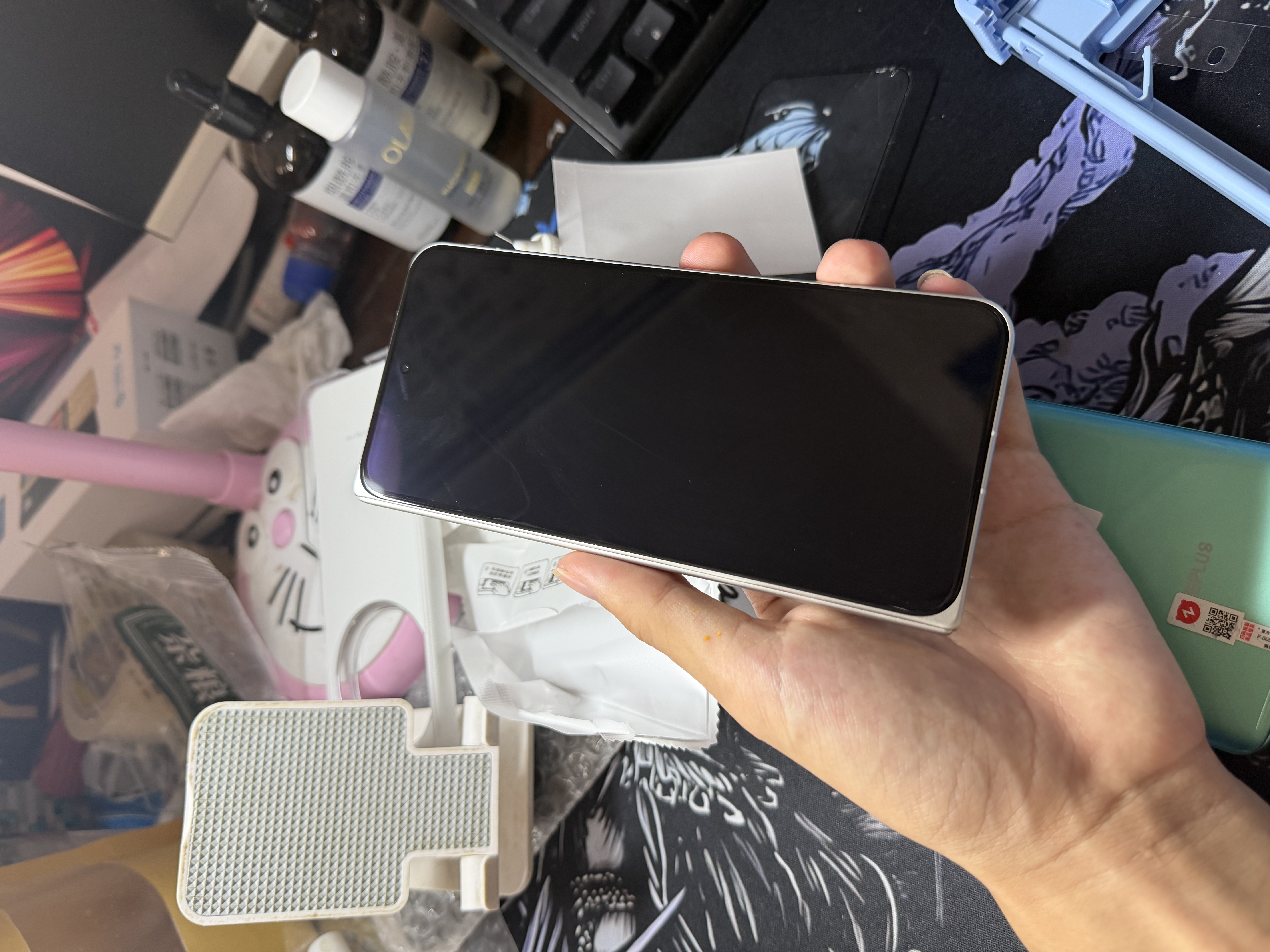 Smorss【3D热弯AR膜丨滚轮无尘舱】适用vivo x fold6钢化膜手机膜外屏全屏高清防摔抗指纹原屏顺滑保护膜 实拍图