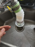 龙头净水器厨房防溅水龙头滤水器水管万能可伸缩旋转过滤器宿舍花洒喷头通用 净化水质【海绵宝宝】出水均匀 实拍图