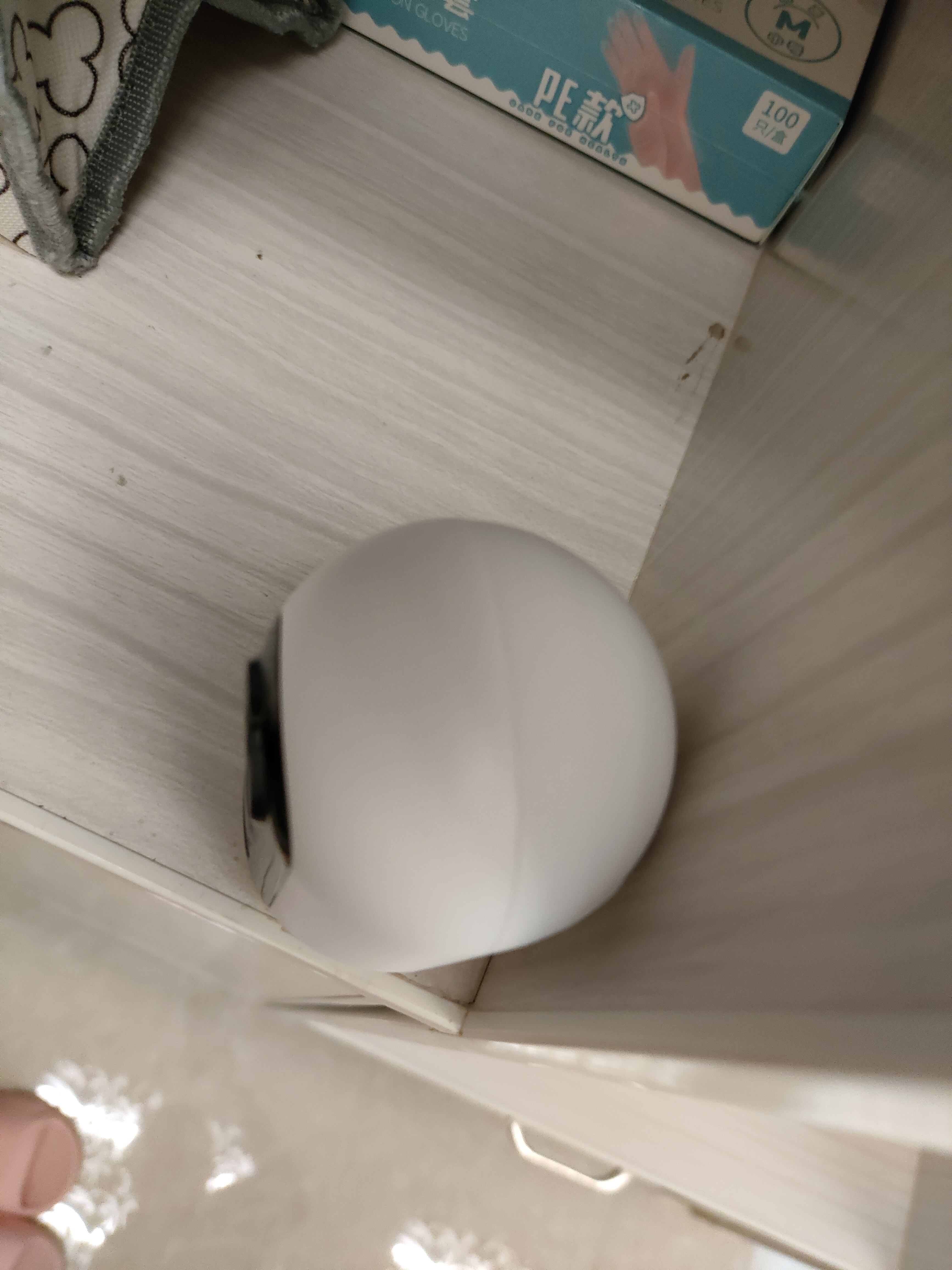 普联（TP-LINK）门口摄像头无线免插电监控可充电池家用室内入户楼道免打孔广角带全彩夜视手机远程 IPC14B 实拍图