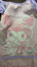 Hello Kitty儿童罩衣宝宝吃饭围兜防水饭兜围裙幼儿园反穿衣U4012库洛米紫S 实拍图