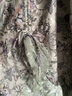LULUALWAYS华服系列-窈窕淑女25夏季新款法式复古公主露肩连衣裙 绿色 S 实拍图