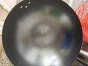 九阳（Joyoung）炒锅铁锅健康无涂层精铁家用炒菜锅不易生锈炉灶通用32cm带盖C121 实拍图