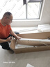 四季沐歌（MICOE）电动晾衣架 升降伸缩 智能阳台遥控自动晾衣机室内晒衣架LED照明 店长推荐【X66巨屏照明】加密双排剪刀+遥控 四杆伸缩+照明 实拍图