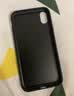 ESCASE iPhone xr手机壳苹果xr手机外壳 xr保护套 个性创意全包边防摔贴皮背壳 ES-19深邃黑 实拍图