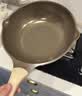 炊大皇钛盾炒锅 麦饭石色不粘锅多功能少油烟炒菜锅平底锅28cm 实拍图