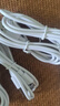 USB小夜灯LED数据线type-c充电线100W手机超级快充一拖三 6A快充线（1米） 三条装 实拍图