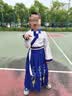 小淘孩儿童汉服男童中国风国学服毕业团体端午表演服演出服 龙吟白蓝130 实拍图