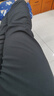 JEANSWEST LIFE真维斯冰丝空调裤子男夏季休闲透气薄款运动长裤男士大码束脚裤潮 实拍图
