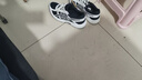 亚瑟士ASICS男子缓震透气跑鞋 GEL-CONTEND 4 黑色/白色 40.5  实拍图