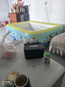 费林斯曼充气游泳池超大型成人小孩婴幼儿童游泳桶家用家庭室户外宝宝水池 加厚三环1.5米【150*108*52cm】 实拍图
