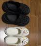 名创优品（MINISO）洞洞鞋男女款EVA夏外穿沙滩凉鞋防滑踩屎感情侣 卡其+浅蓝蝶语 实拍图