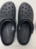 卡骆驰（CROCS）檀健次同款经典洞洞鞋轻便百搭女沙滩鞋包头拖鞋男鞋|10001 黑色-001(含智必星) 41 /42(260mm) 实拍图