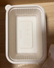 特美居（temeiju）玉米淀粉饭盒一次性餐盒食品级打包盒带盖可微波750型方形*8套 实拍图