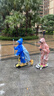幸福玛丽（Cheerful Mario）奥特曼儿童雨衣男童2024防水全身带书包位宝宝小孩幼儿园上学雨披 实拍图