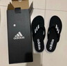 adidas COMFORT FLIP舒适拖鞋人字拖男女阿迪达斯官方轻运动   黑色/白色(推荐选大一码)   39 实拍图