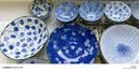 美浓烧（Mino Yaki） 【日本原装进口】餐具陶瓷碗日式釉下彩洗碗机可用家用饭碗 4.5英寸蓝绘饭碗5件套【礼盒装】 实拍图