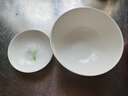 华光泡面碗汤碗碟盘 筷勺 盘碟碗厨具套件 中式骨瓷家用餐具 白玉兰 5英寸碗 实拍图