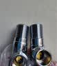 九牧（JOMOO）黄铜加厚角阀三角阀1冷1热套装   02064-1C1-1  实拍图