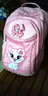 芭菲尼儿童书包1-2-3-4-5-6年级双肩7-9-12周岁书包小学生女孩韩版可爱公主背包减负 大号（粉色）书包适合3-6年级 实拍图