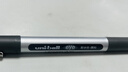 uni三菱 uni-ball EYE黑色中性笔高颜值0.5黑笔签字笔商务直液式走珠笔学生水笔水性笔 UB-150 3支 实拍图