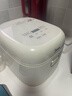 美的（Midea）【价保618】小碧玉电饭煲小型2-3人3升0氟有钛陶瓷白玉内胆家用电饭锅煮粥智能预约多功能锅RE360 实拍图