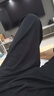 耐克NIKE男运动裤春夏训练直筒梭织休闲裤运动长裤FB7491-010黑XL 实拍图