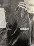 adidas休闲舒适三条纹立领夹克外套男装秋季阿迪达斯官方轻运动 黑色/白（推荐选大一码）   L 晒单实拍图