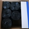 苏诺背心式垃圾袋黑色50*60cm270只双面2丝加厚加大厨余厨房垃圾袋 实拍图