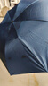 【晴雨两用】手动UV折叠黑胶防晒防外线紫遮阳雨伞 【手动款8骨】藏青UV 实拍图