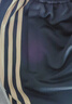 阿迪达斯（adidas）长裤男女春季宽松透气直筒裤跑步运动防风休闲裤  黑金 2XL 实拍图