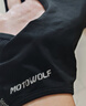 摩多狼（MOTOWOLF）摩托车头套夏季冰丝男面罩女四季防晒挡风 FM1-C头套加长款 黑色 实拍图