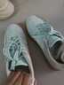 adidas「T头鞋」BARREDA板鞋德训鞋男女阿迪达斯轻运动 薄荷绿/汉玉白/树脂黄   37 实拍图