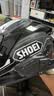 SHOEI Glamster复古全盔 日本原装进口摩托车头盔VESPA拿铁自由跑盔 ABIDING TC-10 XXL 实拍图
