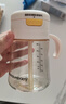 皇宠儿童牛奶杯一岁以上学饮水杯弹盖吸管杯直饮奶瓶330ml+吸嘴 实拍图