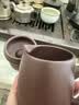 吟艺阁 高档宜兴紫砂公道杯加茶漏 原矿手工茶海 过滤分茶器 茶具配件 老紫泥款 公道杯+茶漏 270ml 实拍图