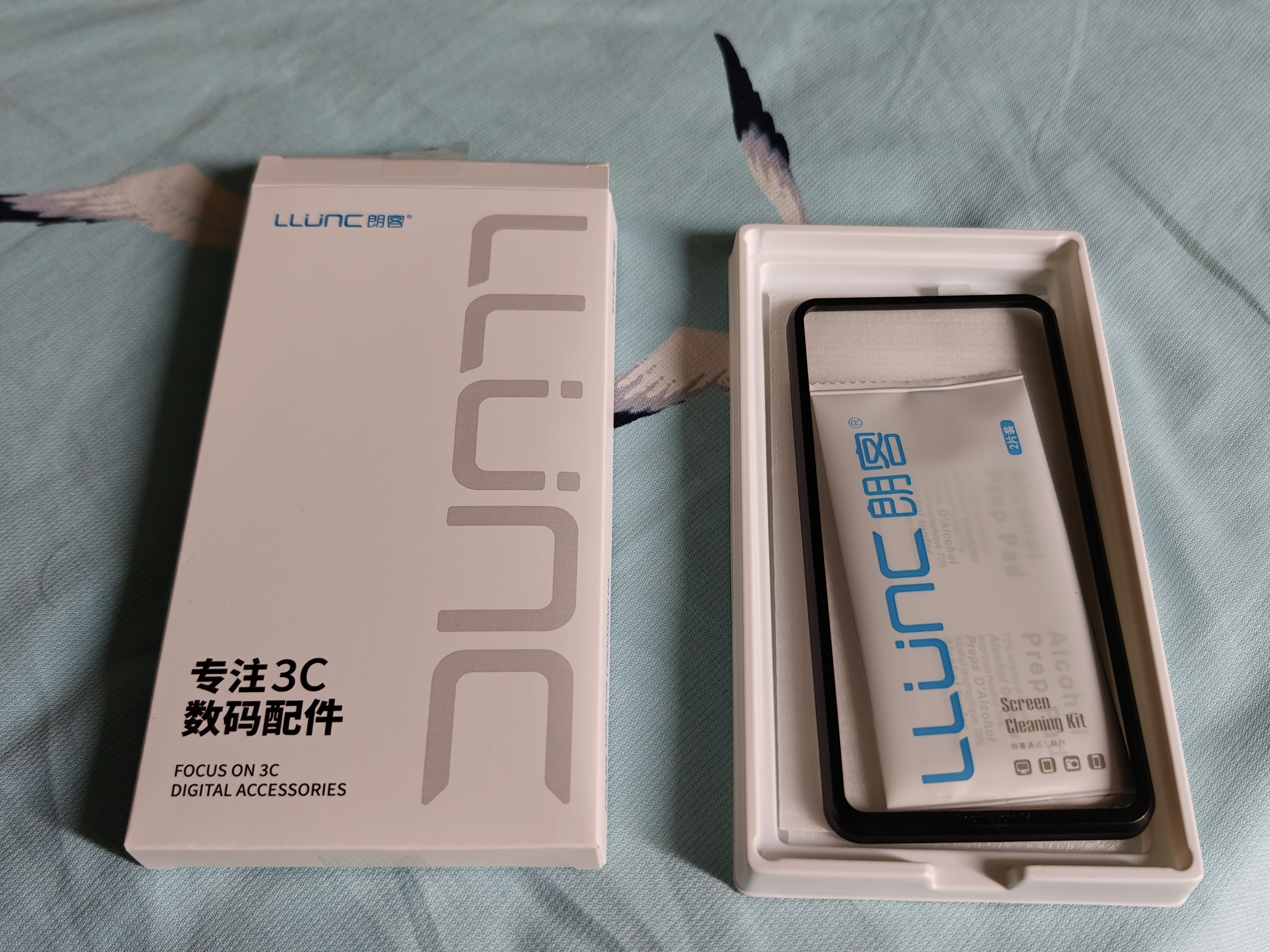 朗客【2片装】适用红米Note14钢化膜小米Redmi note14手机膜全屏覆盖超清超薄抗指纹防摔手机保护贴膜 实拍图