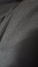 杰克·琼斯（JACK&JONES）26年男装四季打底T恤男士凉感透气多色情侣款短袖t恤水洗不易走形 黑色E43 XL 185 实拍图